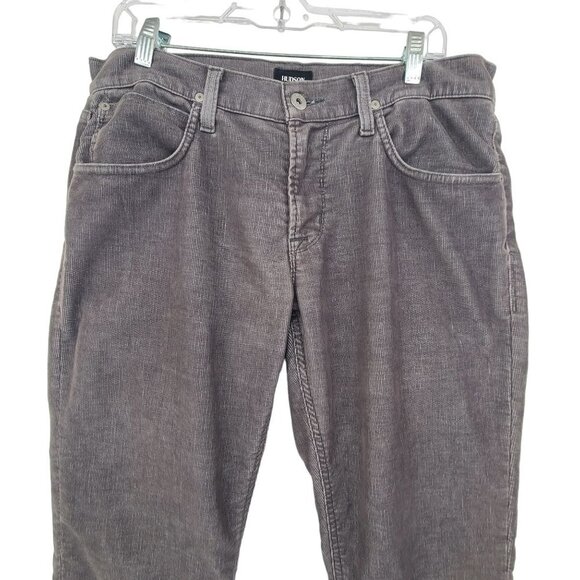 Hudson Women's Corduroy Pants Gray Size 32 - Picture 3 of 10